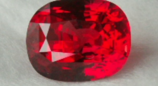 Fine Natural Ruby of vivid red color