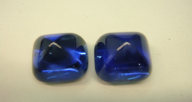 Extraordinary Pair of Natural 70ct Blue Sapphires from Mogok Burma (Myanmar).